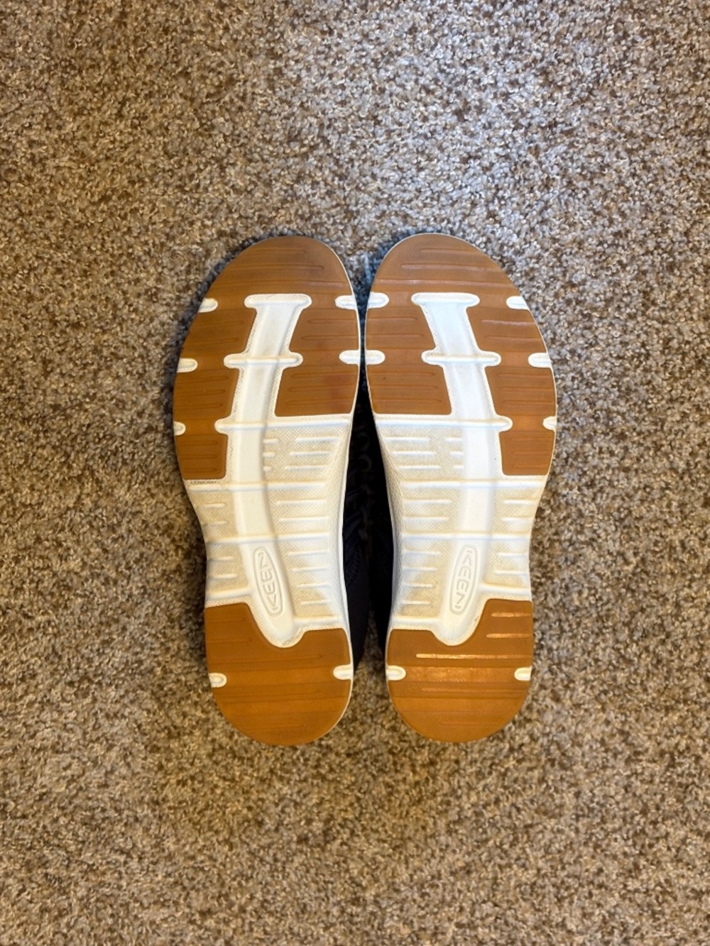 Keen Uneek O2 Black White Corded Water Shoes Sandals Women's 10.5 Mens 8.5 EU 41 - Picture 9 of 12